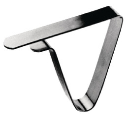 Xxlselect Klips do stołu 4 szt. 1,2x5,7x(H)7,3cm
