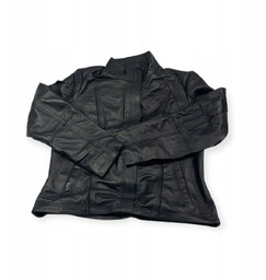 Skórzana kurtka damska ramoneska Real Leather L