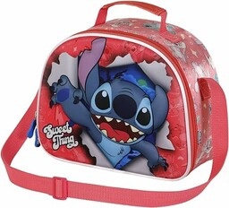 Lilo i Stitch Thing-Torba na Lunch 3D, Różowa,