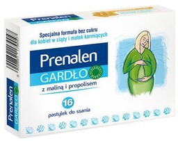 Prenalen Gardło, 16 pastylek (data ważności: 2025-08-31)