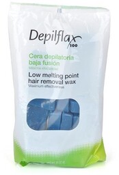 DEPILFLAX WOSK TWARDY BEZPASKOWY DO DEPILACJI 1KG AZULEN