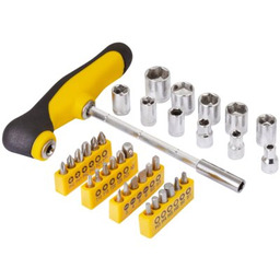 FIELDMANN Zestaw wkrętaków FDS 1017-37R (37 elementów)