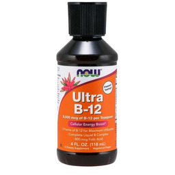 NOW Foods Witamina B-12 Ultra w płynie 118