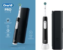 Oral-B Pro Series 1, szczoteczka elektryczna, czarna +