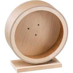 Ferplast Drewniane koło dla chomika, drewniane zabawki