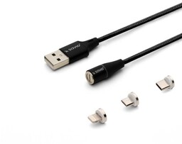 SAVIO KABEL MAGNETYCZNY USB - USB TYP C,