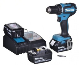 MAKITA Wiertarko-wkrętarka DDF485RF3J akumulatorowa 3x 18V 3Ah