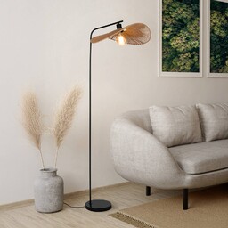 EGLO Lampa stojąca Siruela, brązowy / rdzawy, salon