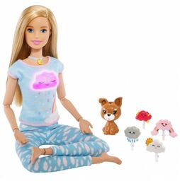 Barbie Lalka Medytacja i Akcesoria Dźwięk Światło