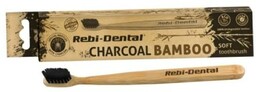 Mattes Rebi Dental Charcoal Bamboo Miękka bambusowa szczoteczka