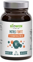 Potas Forte - cytrynian potasu 1100 mg Biowen