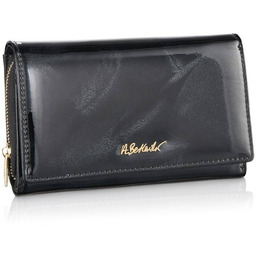 Portfel skórzany BETLEWSKI czarny BPD-FTS-513