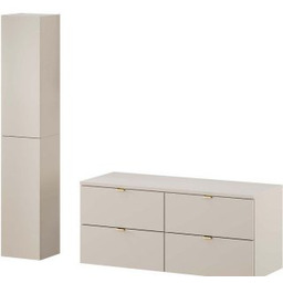 COMAD Zestaw mebli DALIA CASHMERE 2 szafki