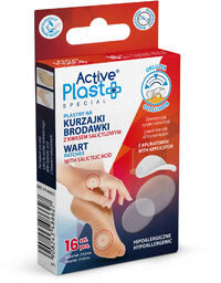 ActivePlast Special, plastry na kurzajki i brodawki, 16