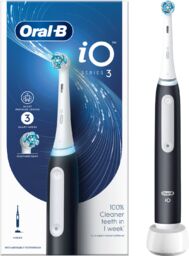 Oral-B iO 3, szczoteczka magnetyczna, czarna
