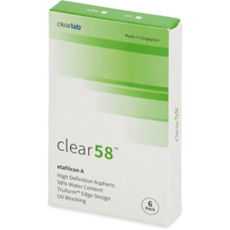 Clear 58 (6 soczewek)
