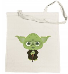 Torba na zakupy nadruk fun art YODA