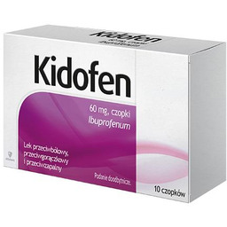 Kidofen 60 mg, 10 czopków
