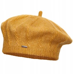 Beret damski BLANCA Żółty