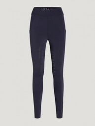 Tommy Hilfiger Equestrian Legginsy AMBER HIGH WAIST desert