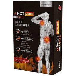 HOT plast FORTE XL 12x18cm plaster rozgrzewający x1