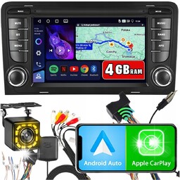 RADIO SAMOCHODOWE 4GB do AUDI A3 8P GPS