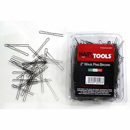 Hair Tools Kokówki Karbowane Brązowe 5cm 1000 szt.
