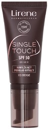 Lirene Single Touch SPF50 nawilżający podkład kryjący 03