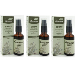 3x Nemanex Spray 30 ml Cynk Jod Mangan