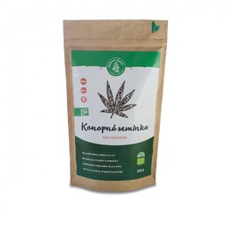BIO Niełuskane nasiona konopi 500g, Zelená Země
