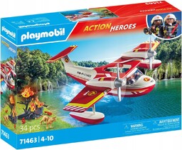 Playmobil 71463 Samolot Straży Pożarnej z funkcją gaszenia