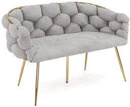 Sofa glamour BALLOON Boucle Szary #5 DC-KT9118