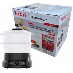 Parowar Tefal MiniCompact VC1398 800W 6L 2 pojemniki
