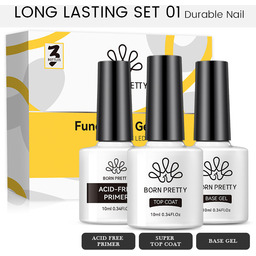 BORN PRETTY - Zestaw HYBRYDOWY - BAZA +