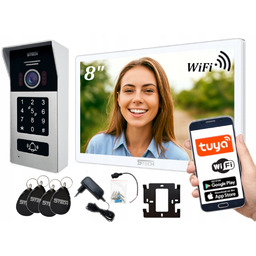 Wideodomofon Z Rfid Cyfrowy Wifi Szyfrator Brama Furtka