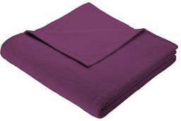 Biederlack Koc bawełniany Cotton Home Plum