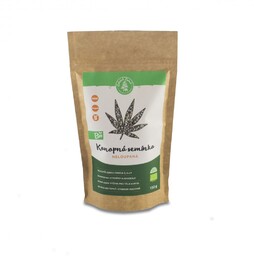 BIO Niełuskane nasiona konopi 150g, Zelená Země