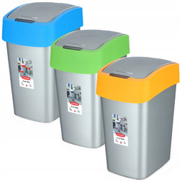 Kosz na śmieci Curver Flip Bin 10L, 3