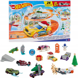 Hot Wheels Kalendarz Adwentowy 8 Samochodów