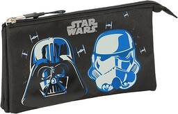 STAR WARS REBELLION - Potrójny piórnik, piórnik dziecięcy,