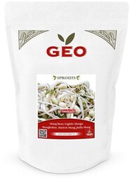 Fasola Mung - nasiona na kiełki GEO, certyfikowane,