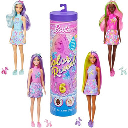 Barbie Color Reveal Seria Balonowe zwierzątka Lalka