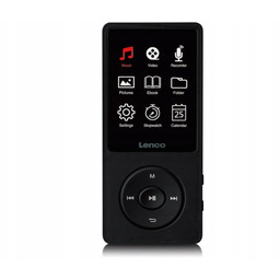 Odtwarzacz MP3/MP4 Lenco Xemio-669BK Czarny