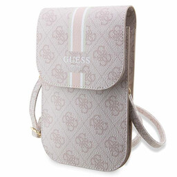 Torebka 4G crossbody na telefon Guess różowe