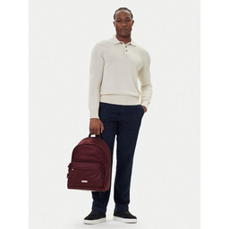 Plecak Calvin Klein Sleek Round LV04D3143G Bordowy