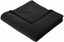 Biederlack Koc bawełniany Cotton Home Schwarz