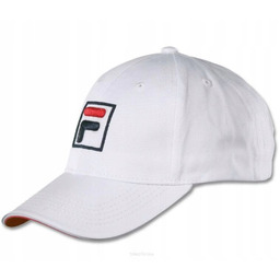 Czapka tenisowa Fila Baseball Cap Forze biała