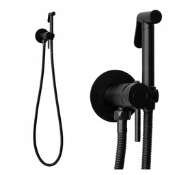 Bateria Bidetowa Podtynkowa Czarna Bidetta Rea Loop Black