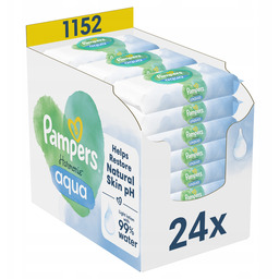 Chusteczki nawilżane Pampers Harmonie Aqua 24 x 48