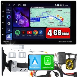 RADIO SAMOCHODOWE 1 DIN 9'' CARPLAY ANDROID 15
